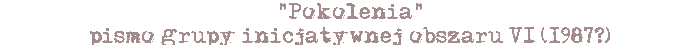 Pokolenia