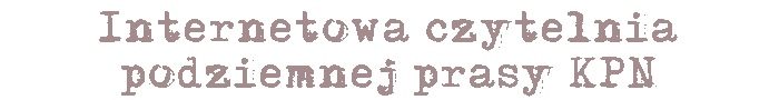 Internetowa Czytelnia Bibuły