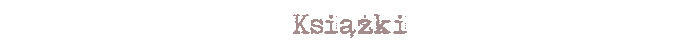 Książki